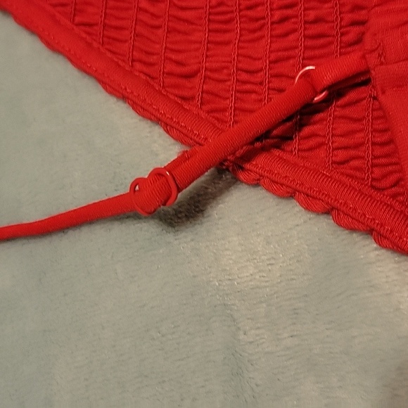 Vanilla Star camo shorts size 13 AND Zenana red halter top size 2X BUNDLE - Picture 7 of 7